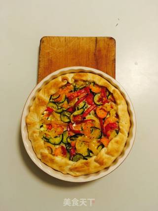 意式酥皮蔬菜蛋糕的做法步骤：19