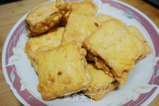 鱼香豆腐夹的做法步骤：5
