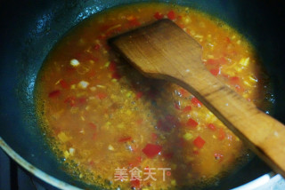 鱼香豆腐夹的做法步骤：8