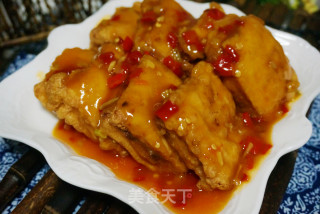 鱼香豆腐夹的做法步骤：9