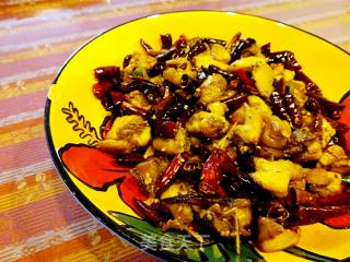 简单辣子鸡的做法步骤：6