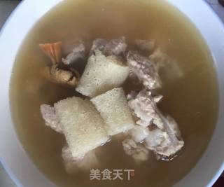 鲨鱼骨松茸竹荪骨头汤的做法步骤：8