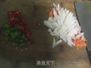 酸辣鸭肠的做法步骤：4