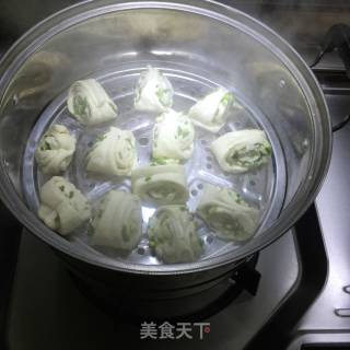 香葱花卷的做法步骤：11