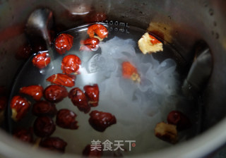 红枣银耳米糊的做法步骤：4