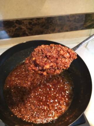 炒肉酱（杂酱帽子）的做法步骤：7