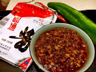 炒肉酱（杂酱帽子）的做法步骤：9