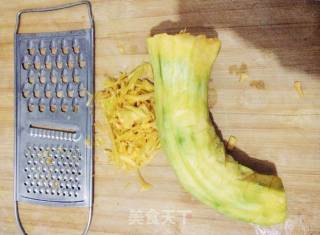 南瓜肉末蒸饺的做法步骤：2