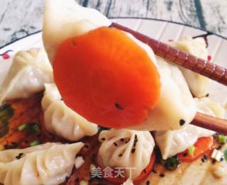 南瓜肉末蒸饺的做法步骤：14