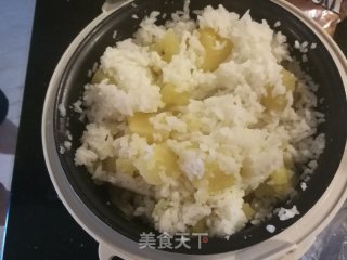 红薯焖饭的做法步骤：7