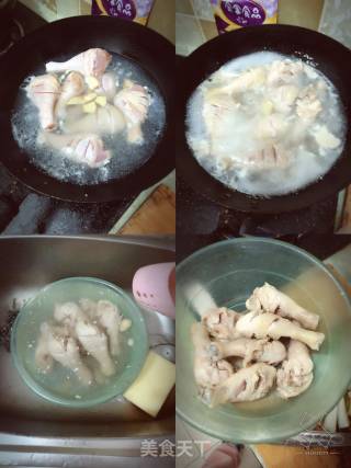 卤鸡腿的做法步骤：1