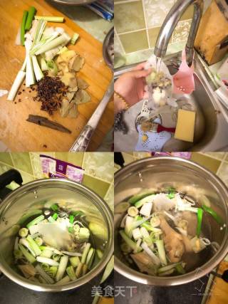 卤鸡腿的做法步骤：2