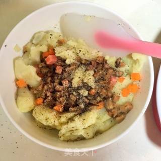 焗土豆泥的做法步骤：4