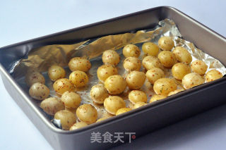 迷迭香烤小土豆的做法步骤：7
