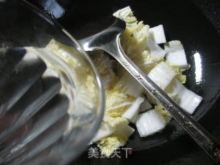 蚕豆炒白菜的做法步骤：4
