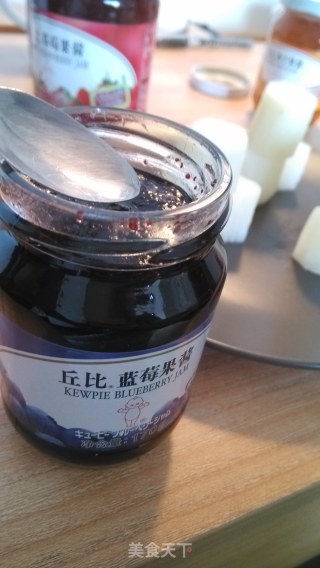三色果酱山药的做法步骤：5