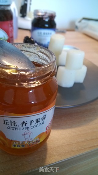 三色果酱山药的做法步骤：6