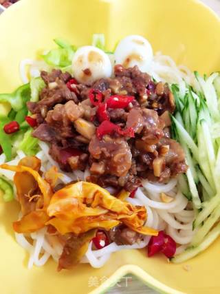 牛肉酱拌面的做法步骤：6