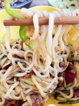 牛肉酱拌面的做法步骤：7