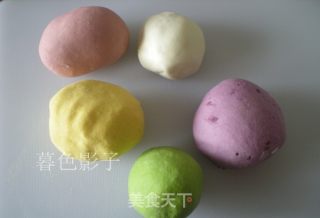 彩色面虫的做法步骤：7