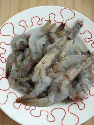 蒜蓉茄汁开背虾的做法步骤：1