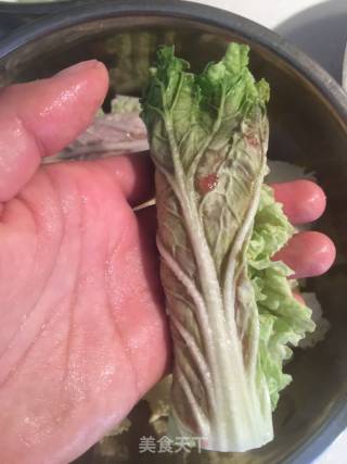 白菜肉卷的做法步骤：7