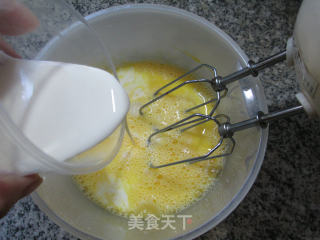 蜜豆全蛋蛋挞的做法步骤：4