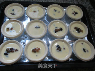 蜜豆全蛋蛋挞的做法步骤：8