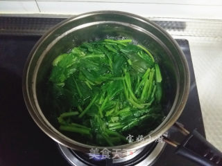 菠菜疙瘩汤的做法步骤：5
