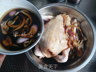 三杯醉鸡的做法步骤：7
