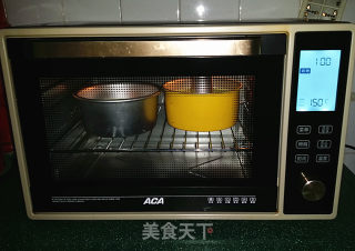菠菜汁戚风蛋糕的做法步骤：14