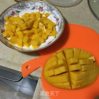 芒果千层蛋糕的做法步骤：3