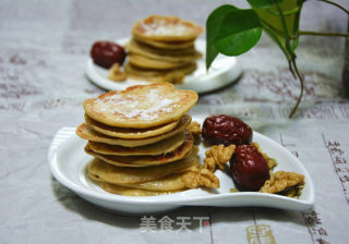 香蕉松饼的做法步骤：8