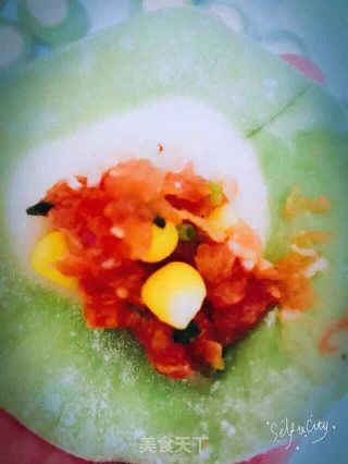 青汁白菜水饺的做法步骤：6