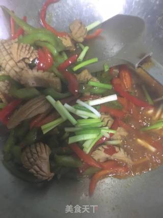 火爆腰花的做法步骤：10