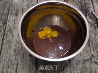 淡奶油巧克力戚风——烤立方的做法步骤：7