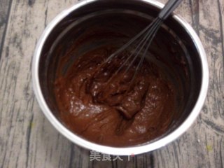 淡奶油巧克力戚风——烤立方的做法步骤：9