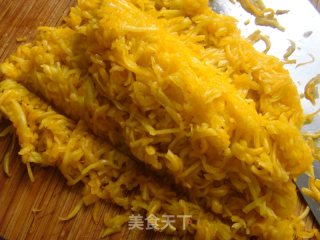 南瓜素菜条的做法步骤：3