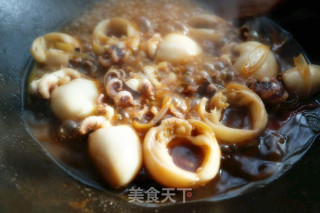 酱烧墨鱼仔的做法步骤：9