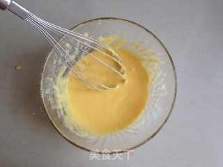 橙味糯米戚风蛋糕的做法步骤：7