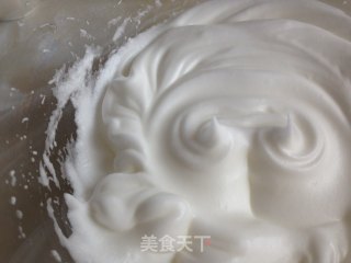 橙味糯米戚风蛋糕的做法步骤：8