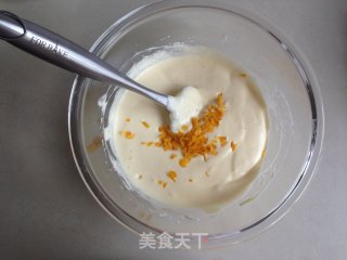 橙味糯米戚风蛋糕的做法步骤：10