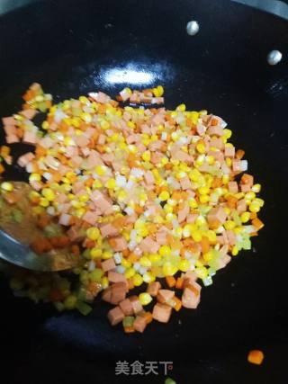 五彩蔬菜的做法步骤：5
