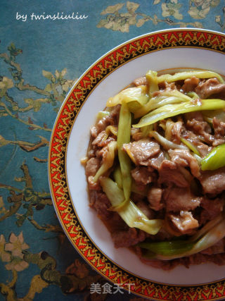 葱爆羊肉的做法步骤：8