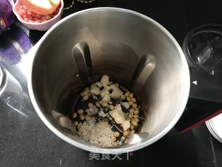 糯米山药豆浆的做法步骤：3