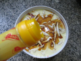 白玉菇鸡蛋羹的做法步骤：11