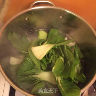 上汤上海青的做法步骤：2