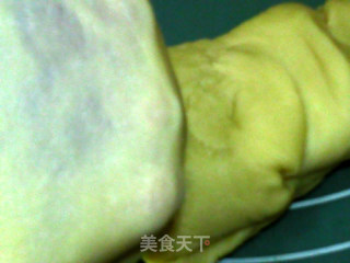叶形香芋面包的做法步骤：9
