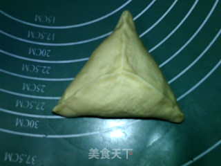 叶形香芋面包的做法步骤：14
