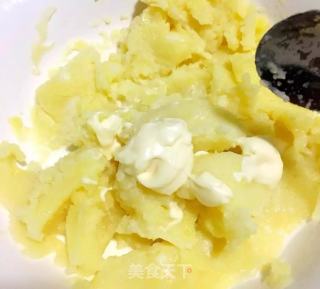 芝士焗土豆泥的做法步骤：6